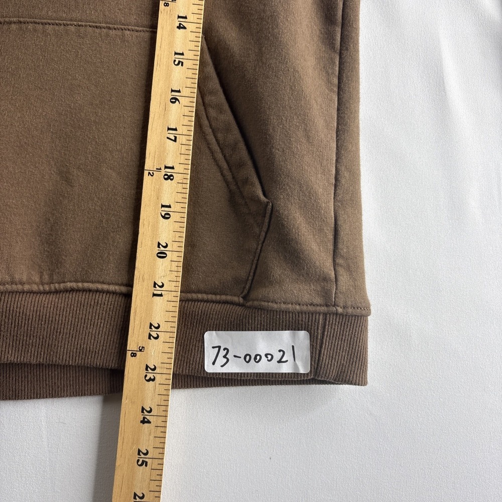 Under Armor Youth Large Brown Long Sleeve Fleece Hoodie Athletic Gym Casual - Picture 3 of 7